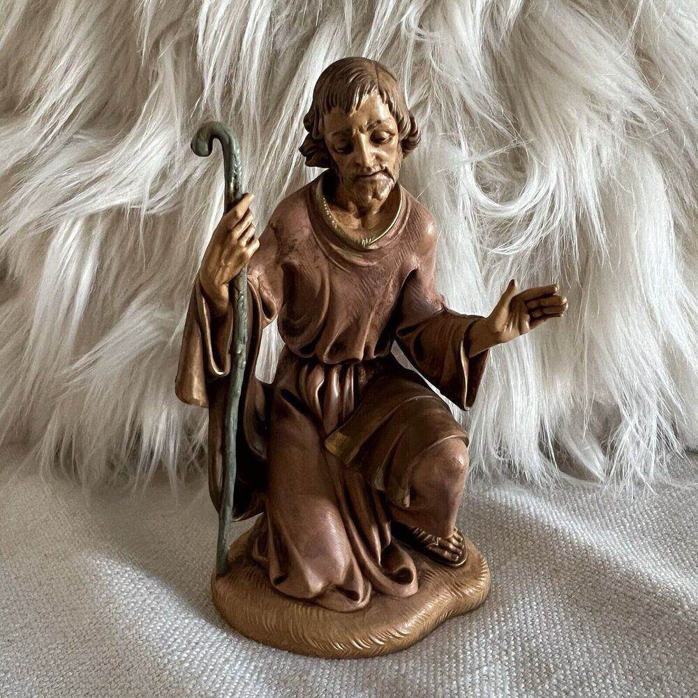 Vintage 1983 Fontanini Collectible Creche Nativity Holy Family Joseph 301